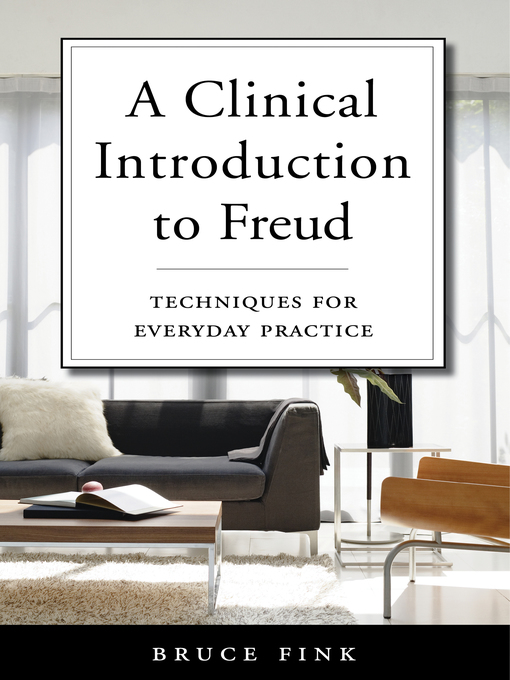 Title details for A Clinical Introduction to Freud by Bruce Fink - Wait list